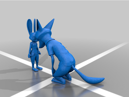 Nick Judy cyanfox1 3d print model - Mito3D