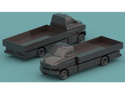camion zil amp uaz tsyrik aleksey 3d print model - Mito3D