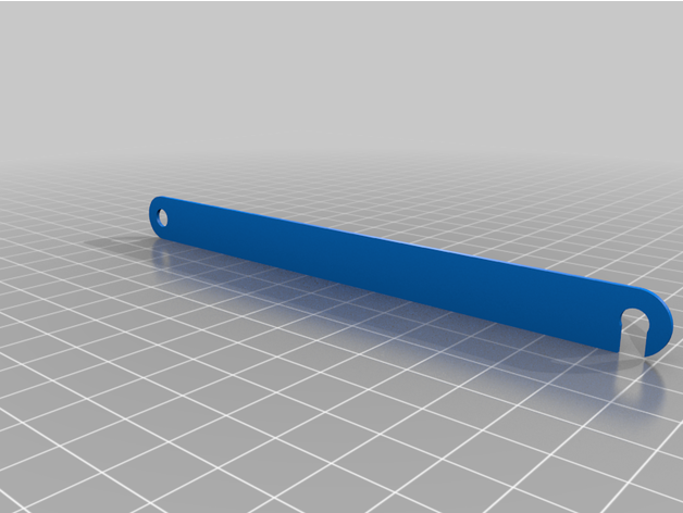 Mini Tür hasp thomasa88 3D print model - Mito3D