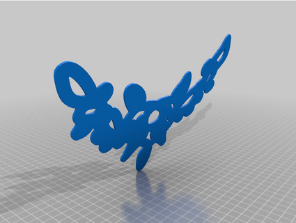 Yaprak kolye kuyumculuk 3d print model - Mito3D