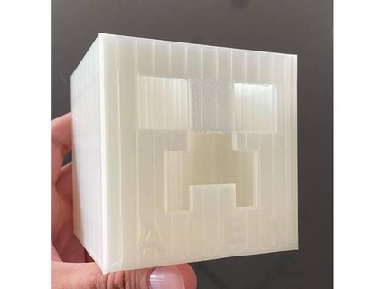 Minecraft Kriechpflanze Bleistift Halter Unterstützung ascott4680 3d print model - Mito3D