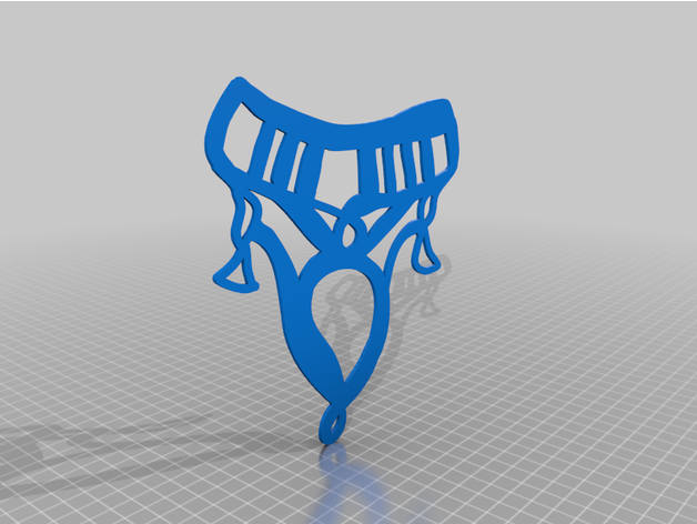 Beyan kolye kuyumculuk 3D print model - Mito3D