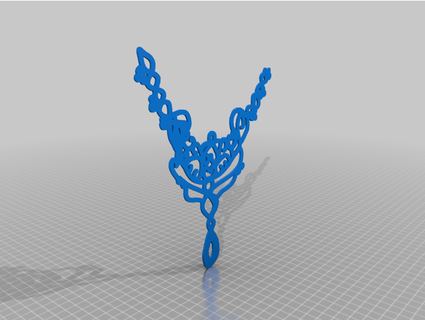 statement necklace thejewelleryjoint 3d print model - Mito3D
