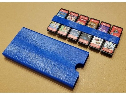 nintendo switch 24 slot game cartridge holder cavedog 3d print model - Mito3D