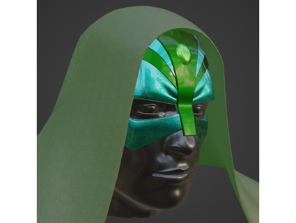 Ronan suçlayıcı ilham maske budwin 3d print model - Mito3D