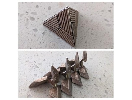 tetrahedron puzzle nihlton 3d print model - Mito3D