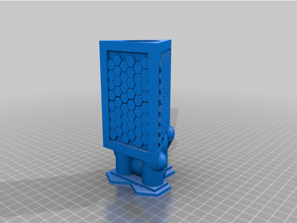 honeycomb rd led kuttsinister7 3d print model - Mito3D