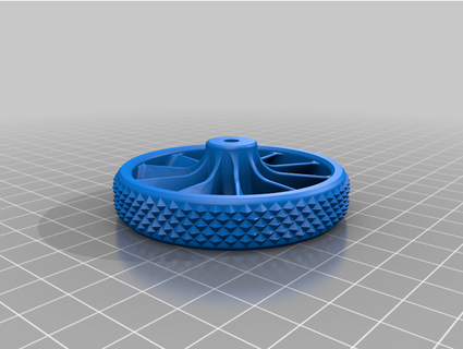 ender 5 plus adjustment wheel 3dprintologist 3d print model - Mito3D