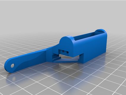 caliper aaa battery conversion adapter dasaki 3d print model - Mito3D