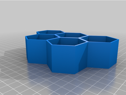 Hexbox klein Teile mattf 3d print model - Mito3D