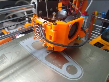 filet a8 ventilateur monter charnière 18mm capteur howie 3d print model - Mito3D
