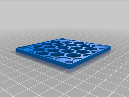 honeycomb fans joeltrondotcom 3d print model - Mito3D
