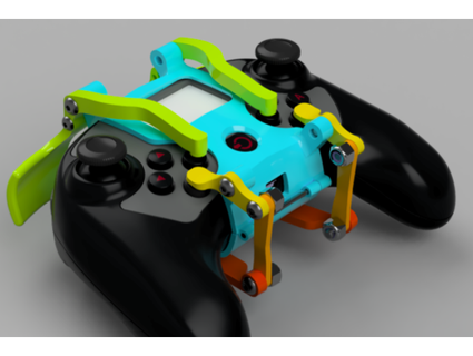 vex robotics v5 controller scuff coolbaci 3d print model - Mito3D