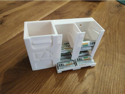batteria dispenser szubartowicz 3d print model - Mito3D