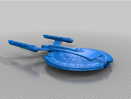 nx carolina star trek papercraftcroatia 3d print model - Mito3D