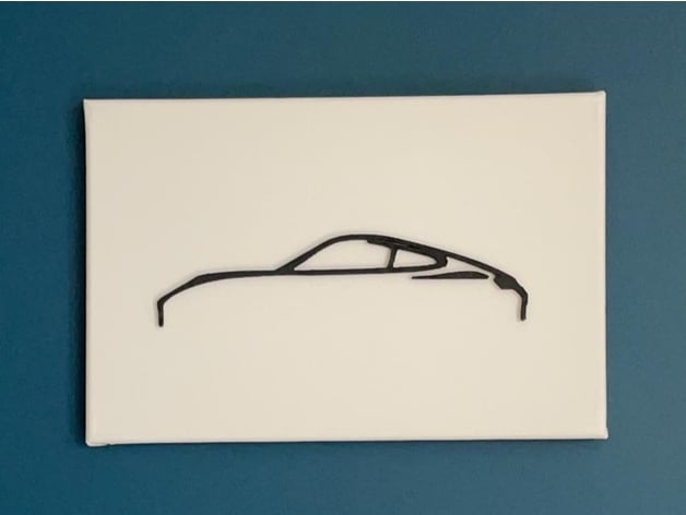 Porsche profil r2mi 3D print model - Mito3D