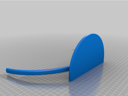 12 pollice wafer In piedi jumpbase 3d print model - Mito3D