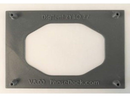 digilent zybo fpga mounting plate slide adapter phasedock 3d print model - Mito3D