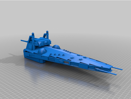 imperial flota explorar tecar 3d print model - Mito3D