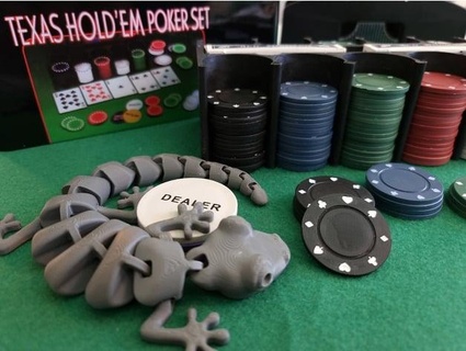 Texas hold 39 em poker frites froid 3d print model - Mito3D