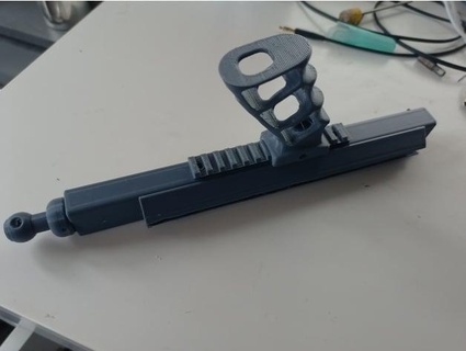 estilingue arma fogo filamentoalidade 3d print model - Mito3D
