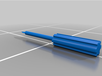 screwdriver cherokee chuck 3d print model - Mito3D