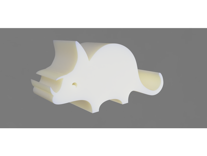 triceratops phone suporte colocromo 3d print model - Mito3D