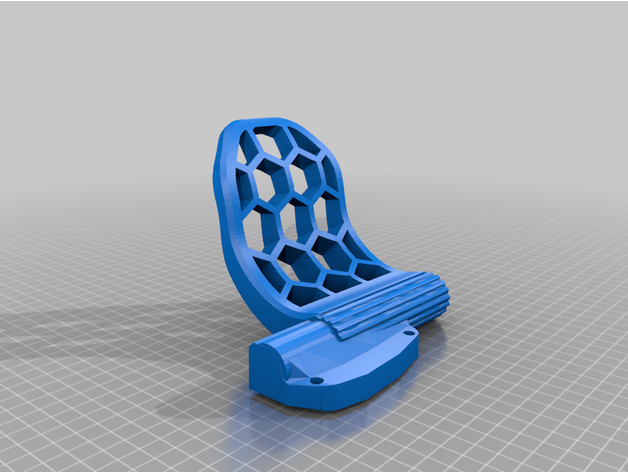 cadetto pedali mod Thrustmaster timone soavewarrior 3D print model - Mito3D