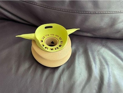 Stand Baby Yoda Echo Punkt 3 Base yoderman42 3d print model - Mito3D