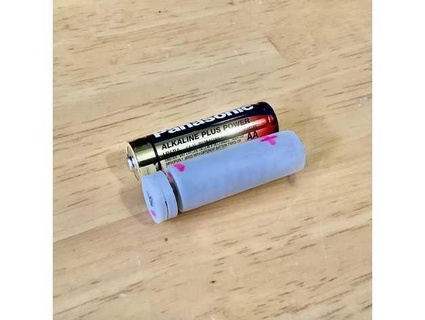 Lithium Ion Batterie aa bilden Faktor verbessert modular Ausführung f3d voiyt 3d print model - Mito3D