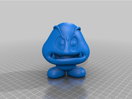 pequeño goomba seguir remezclar pcolinhill 3d print model - Mito3D