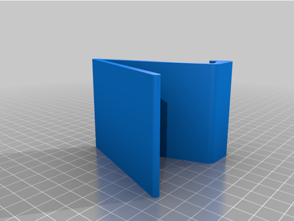 basic phone stand ellipsis design 3d print model - Mito3D