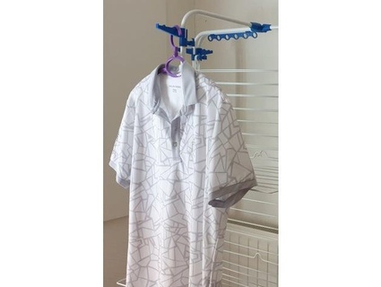 Unterstützung Kleiderbügel Tendoir tragen Mantel Aufhänger Ausbreitung Leinen christiangir 3d print model - Mito3D