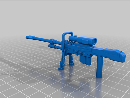 halo srs99-am sniper rifle transformers tfpivman 3d print model - Mito3D