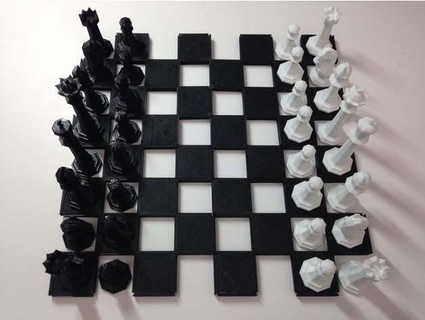 Nataraj extensible échecs planche 0707 3d print model - Mito3D