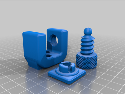 mini screw clamp neilsm 3d print model - Mito3D