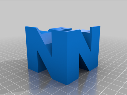 n64 temático pés videogames Machin gordura gato fábrica 3d print model - Mito3D