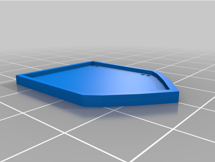 larp scudo buco balkghar 3d print model - Mito3D