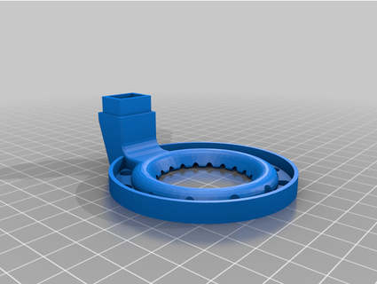 anet a8 fan duct led ring drsuleyman  3d print model - Mito3D