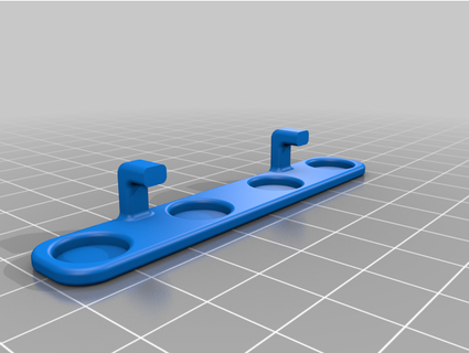 ikea skadis magnetic tool holder polyacrylamide 3d print model - Mito3D