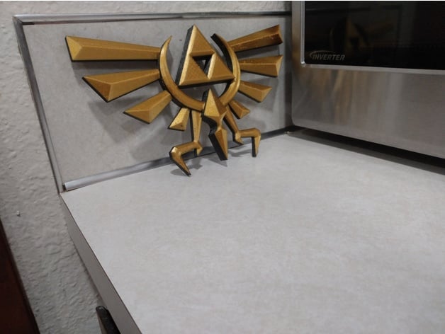 Hyrule insignias dual extrusion bradicai 3D print model - Mito3D