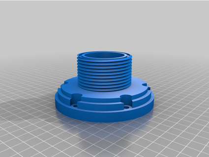 TGB cible 525 adaptateur réservoir mit bouchon 39 essence Gerny 3d print model - Mito3D