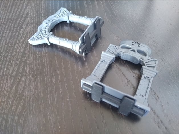 39 grito guerra catacumbas masmorra porta adaptador 1995 martelo busca relógio 3D print model - Mito3D