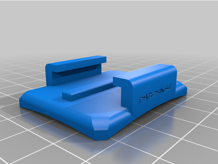 supporto gopro fuori 3d print model - Mito3D