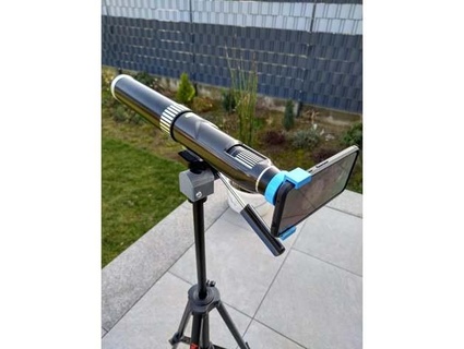 pixel 4a telescope mount 32mm simonleise 3d print model - Mito3D