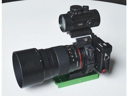rokinon samyang 135mm fuji astrofoto collare fmendes 3d print model - Mito3D