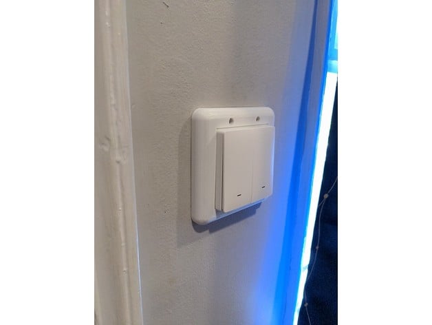 wall light switch cover zigbee switches drizzt321 3D print model - Mito3D