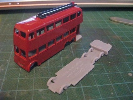 lesney matchbox 56a trolleybus replacement baseplate deinhardt 3d print model - Mito3D