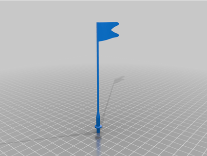 cobra stun flag replacement molsson 3d print model - Mito3D