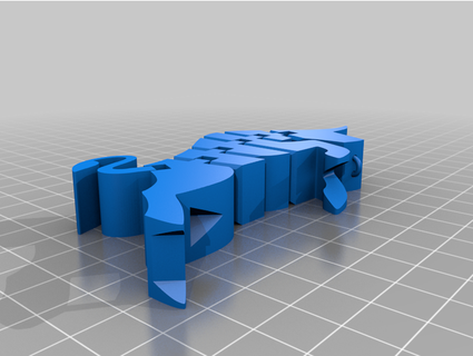 flexi bull réextrusion 3d print model - Mito3D